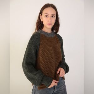 Daeza Seed Sweater in Olive S/M
